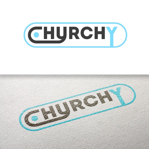 Logo concept for Churchy