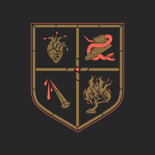 Bold Shield Logo - book cover