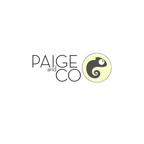 Simple Logo for Paige and Co.