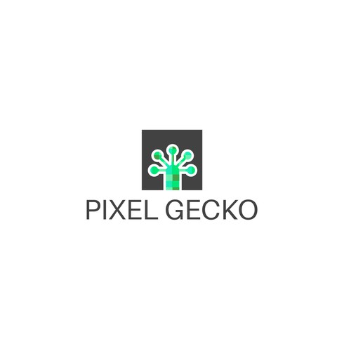 Pixel Gecko