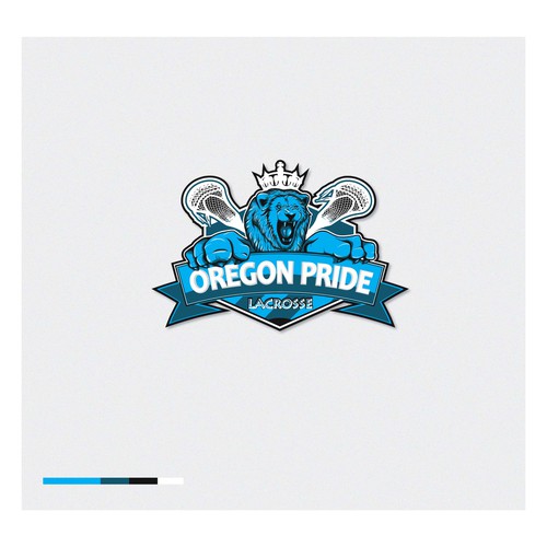 Cool logo for youth lacrosse team, Oregon Pride