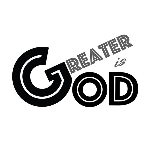 Greater is GOD logo