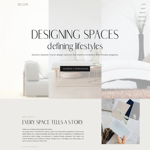 Website design