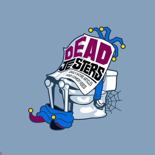 Dead Jesters Logo Illustration
