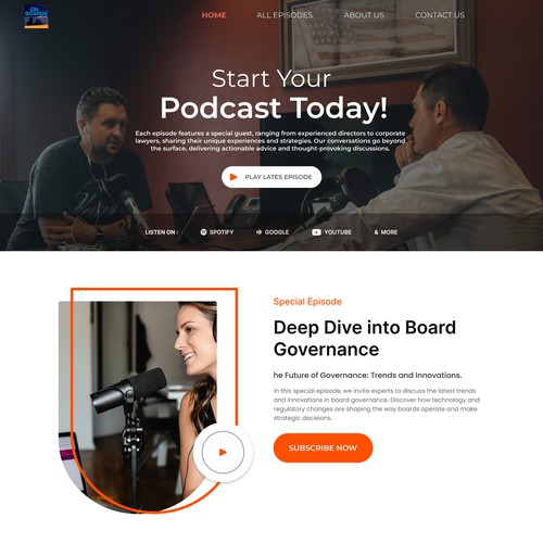 Landing Page