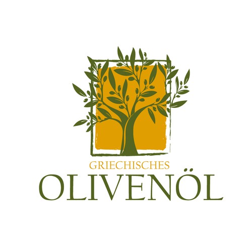 Grichisches-olivenoel Logo Wettbewerb