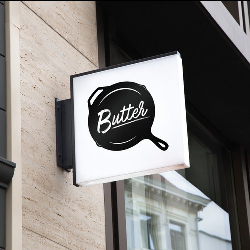 Logo for restaurant : Butter 