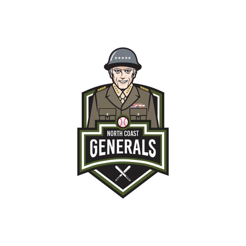 Logo design for a baseball club