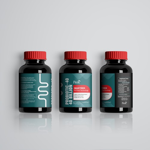 Product label concept for Probiotics