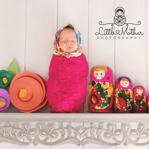 Simple logo concept for photography business