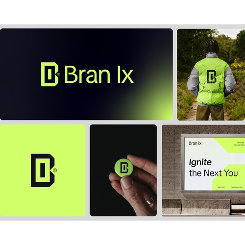 Bran Ix — Modern Brand Identity for Personal Growth Studio