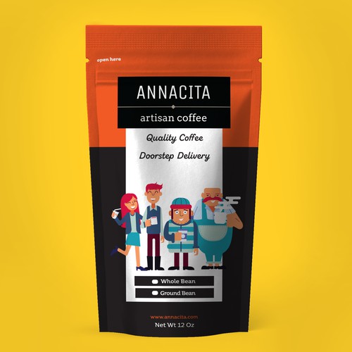 Package Design for Artisan Coffee