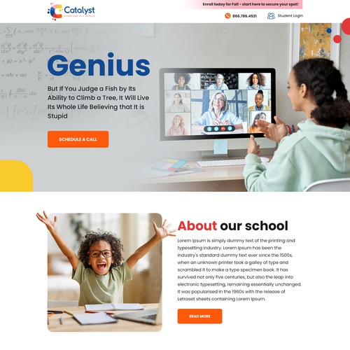 Website design