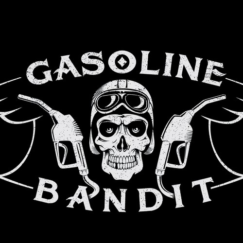 Logo for GASOLINE BANDIT, winner guaranteed!