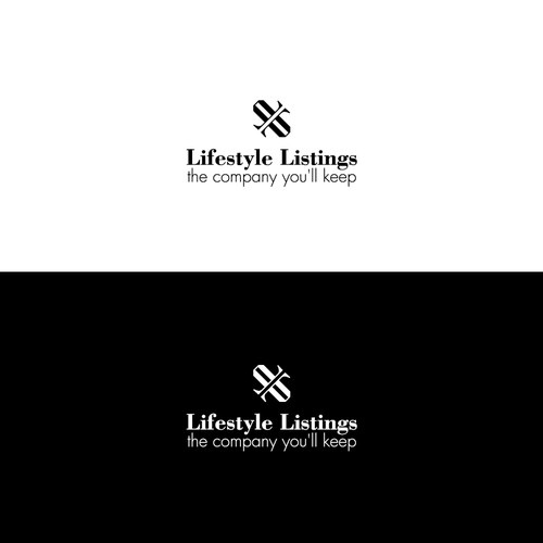 Lifestyle Listings - glamorous logo design