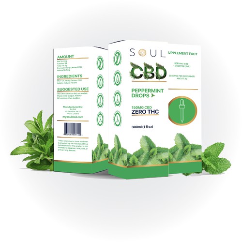Packaging Design Soul CBD 3