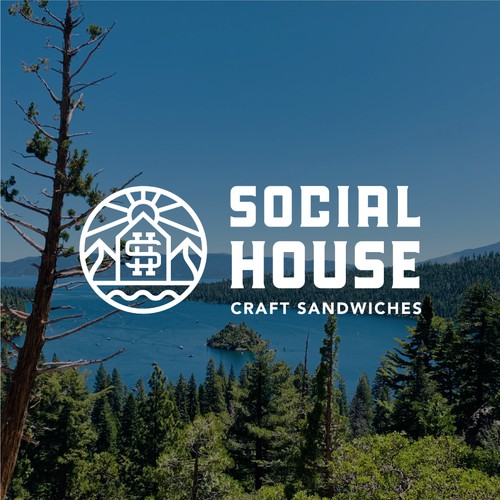Social House Craft Sandwiches Logo