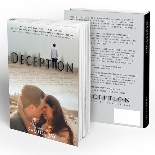Book Cover Concept: Deception