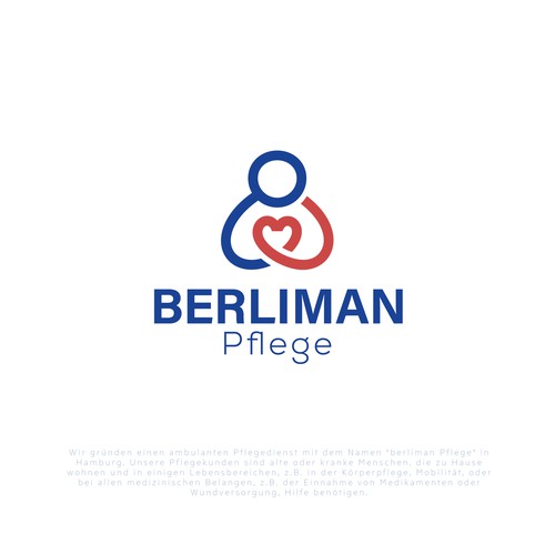 Logo for a home care/nursing service