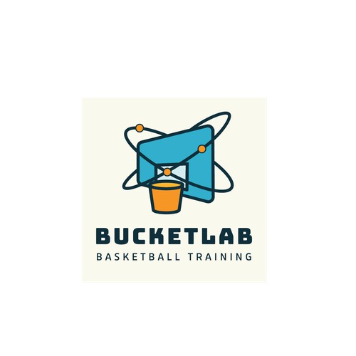 Logo concept for a basketball training facility