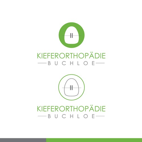 Logo and claim for a orthodontist