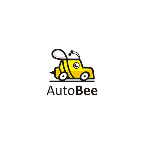 logo concept for autobee