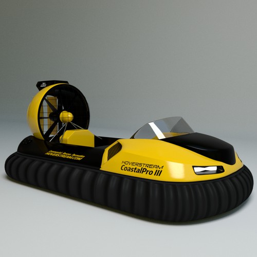 Hover boat design concept