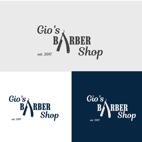  Barber shop Looking for a sick Logo design