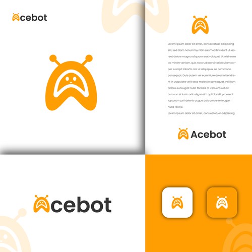 AceBot Logo Design