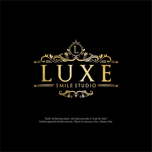 ELEGANT LOGO FOR LUXE SMILE STUDIO