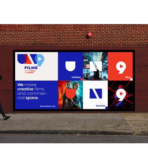 UN9 Films Logo Design