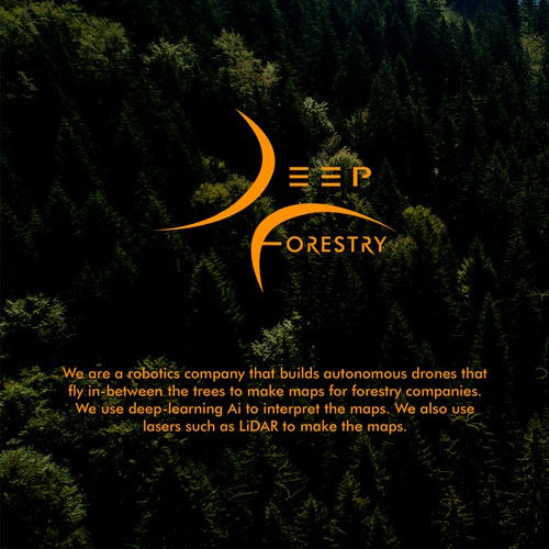 Logo for Drone Robotics Forestry Company