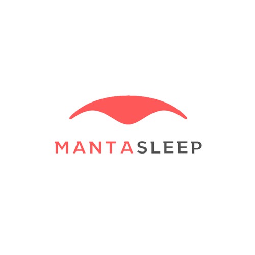 Logo concepts for "Manta Sleep"
