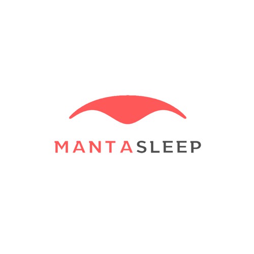 Logo concepts for "Manta Sleep"