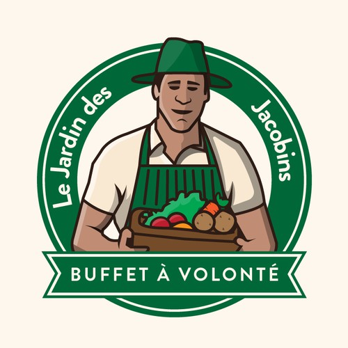 Logo design concept for a restaurant