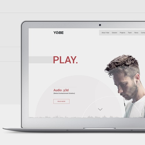 Web Design for Yobe Ink.