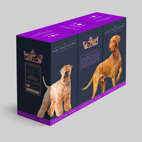 Earl Greyhound Cultured Treat packaging