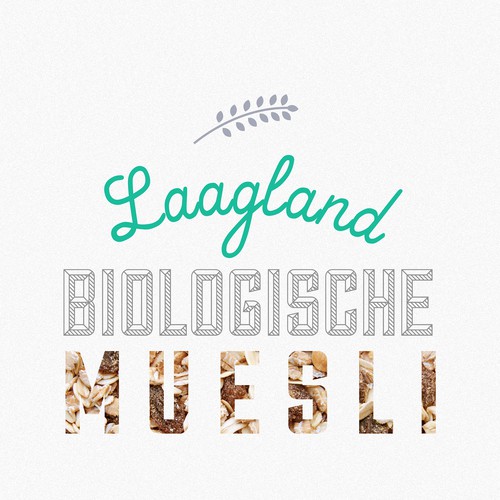 Ontwerp een verpakking voor biologische muesli voor de supermarktketen.