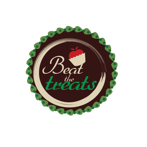 Create a logo for a health and wellness website called: Beat The Treats