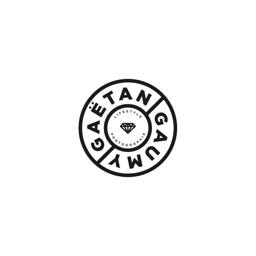 Create a stylish and trendy logo for a worldwide photographer