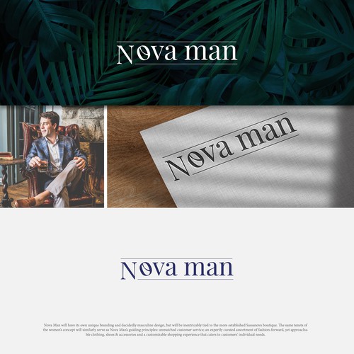 Logo Design Nova man