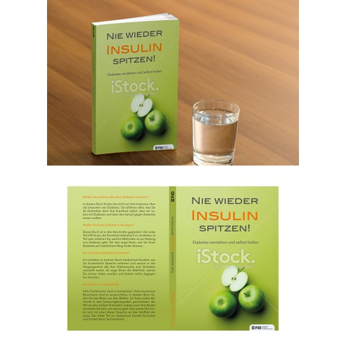 Ein neuer Buchumschlag für das Buch "Nie wieder Insulin spritzen!"