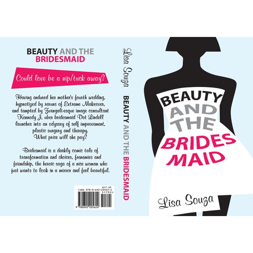 Create book cover art that launches BEAUTY & THE BRIDESMAID to bestseller!