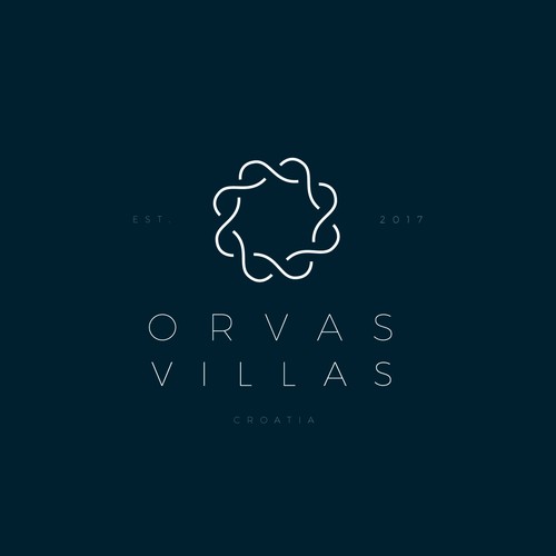 Modern, Upmarket brand design for Orvas Villas