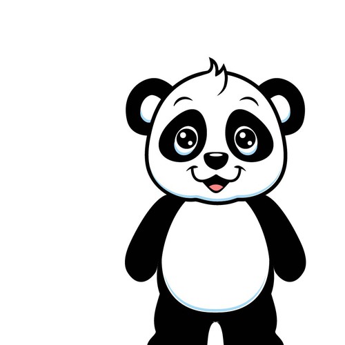 Panda Character Illustration 
