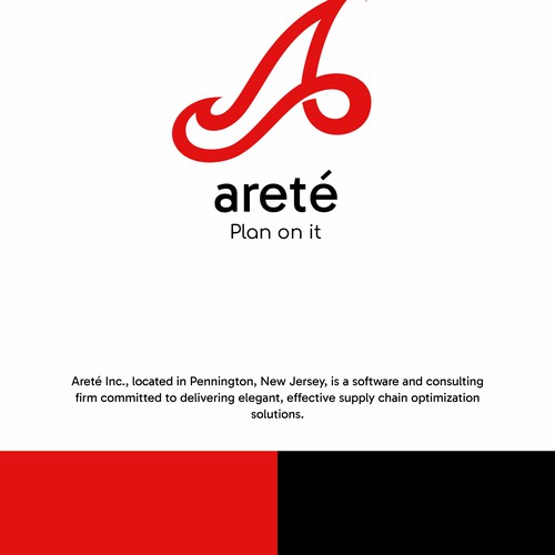 Logo concept for areté