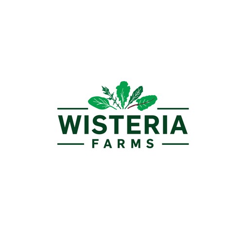Logo concept for green farm