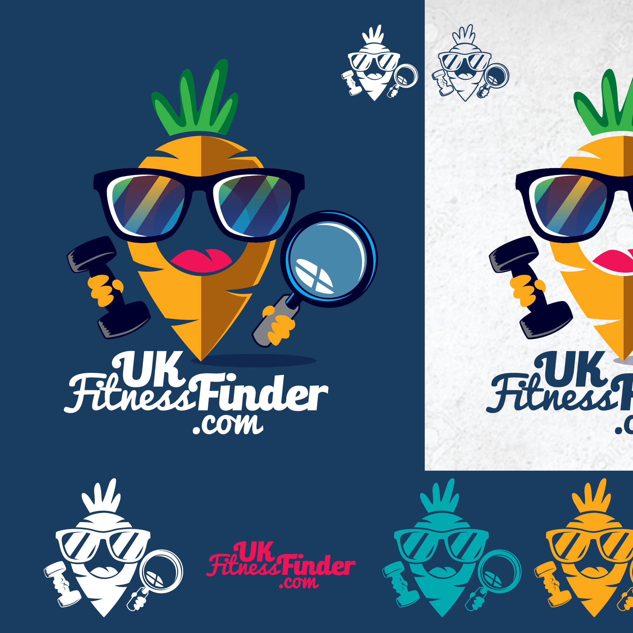 为UKFitnessFinder.com创建一个标志