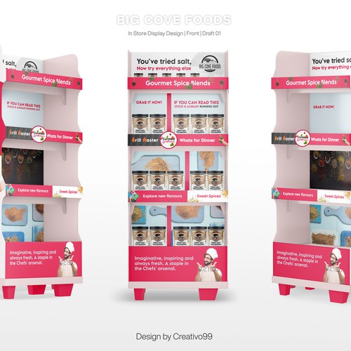 In-Store Display Stand for products promotion.