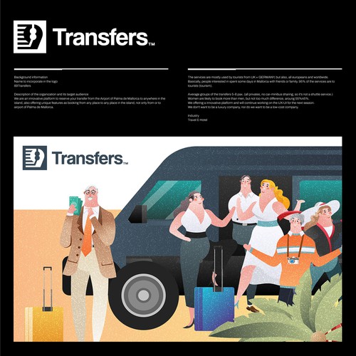 89Transfers Logo Design